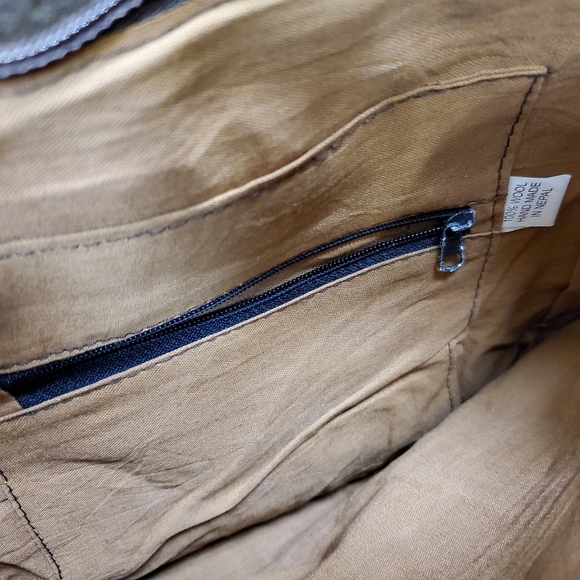 Vintage leaf bag - Picture 5 of 8